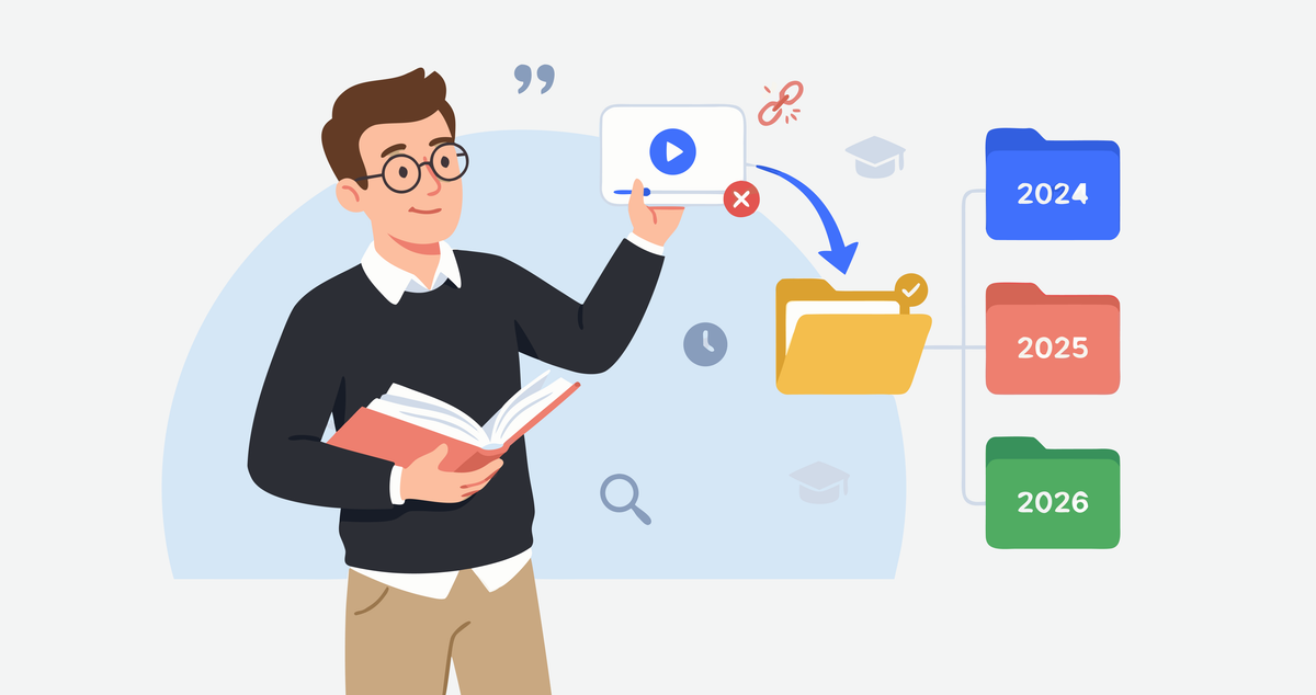 SaveMate for Researchers: Archive Video Sources for Academic Work